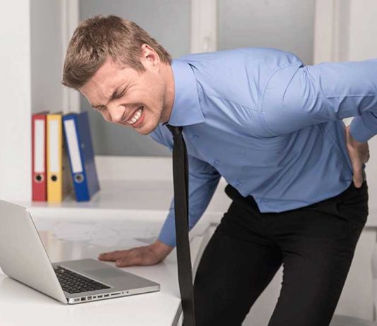 mal de dos au bureau