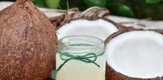 huile de coco pour nourrir les cheveux